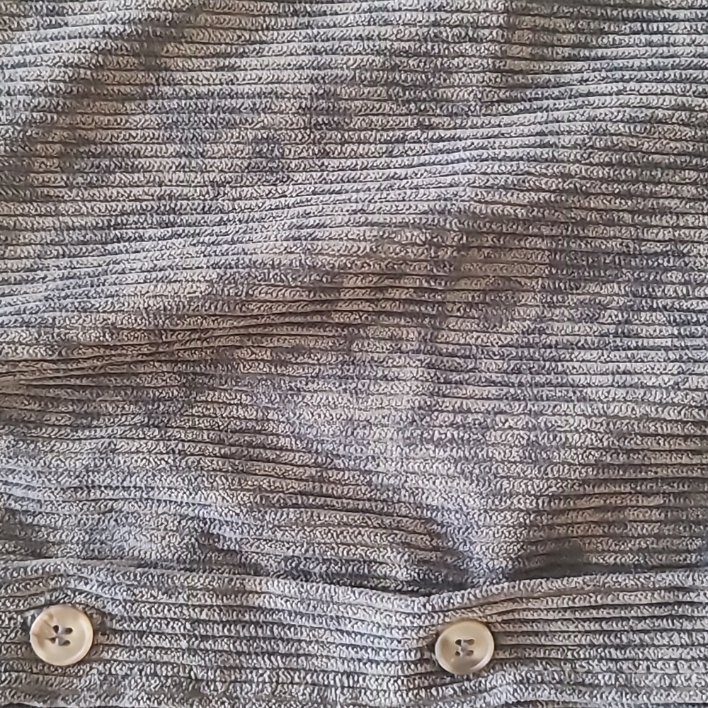 Gray Leopard Cheetah Print Button Up Shacket Jack… - image 3